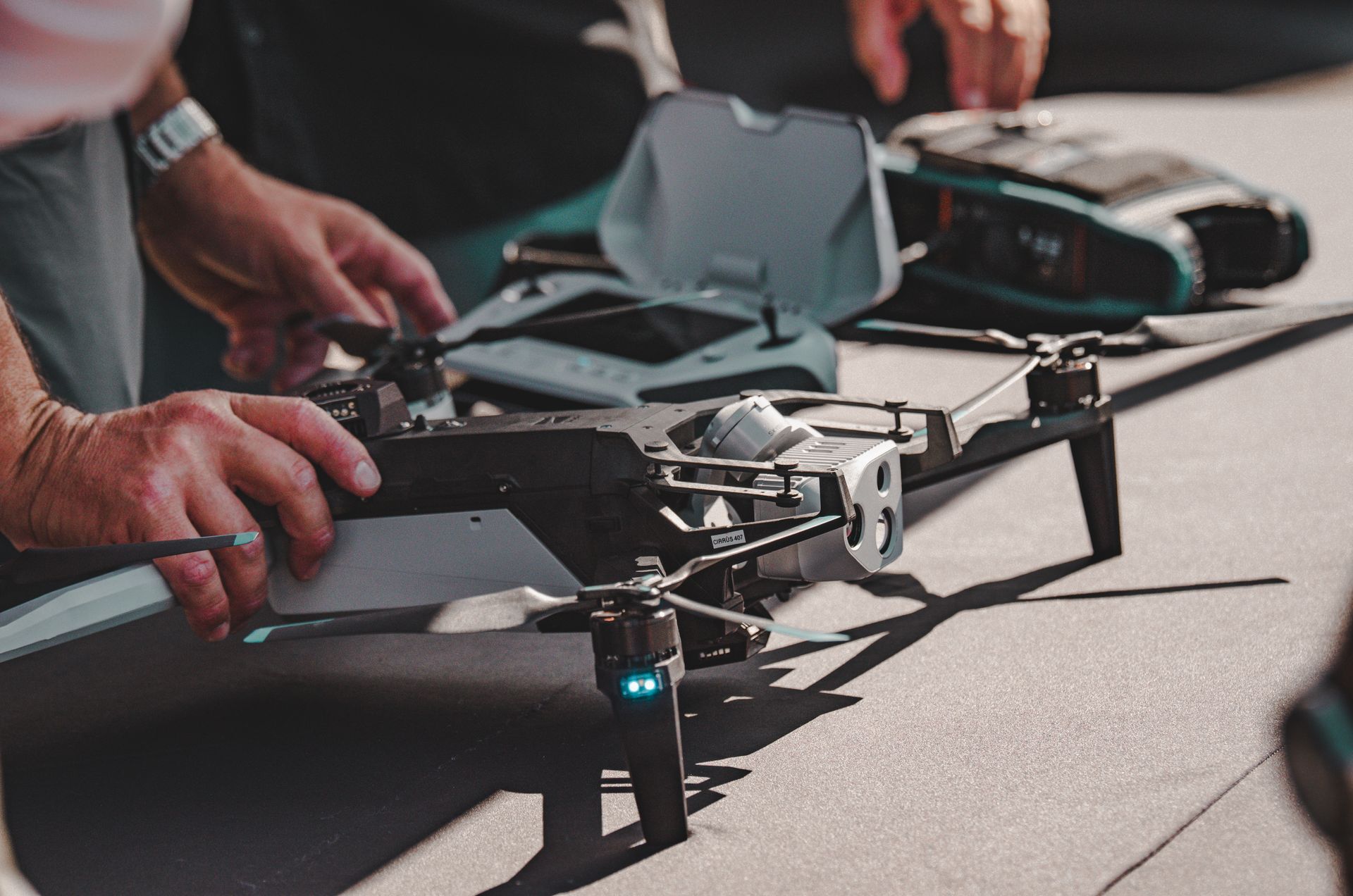 SISO Air experts giving a Skydio X10 training in Atlanta, GA