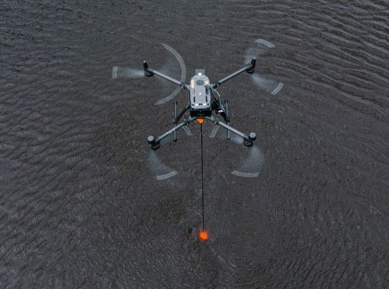 ECT D052S echosounder drone payload
