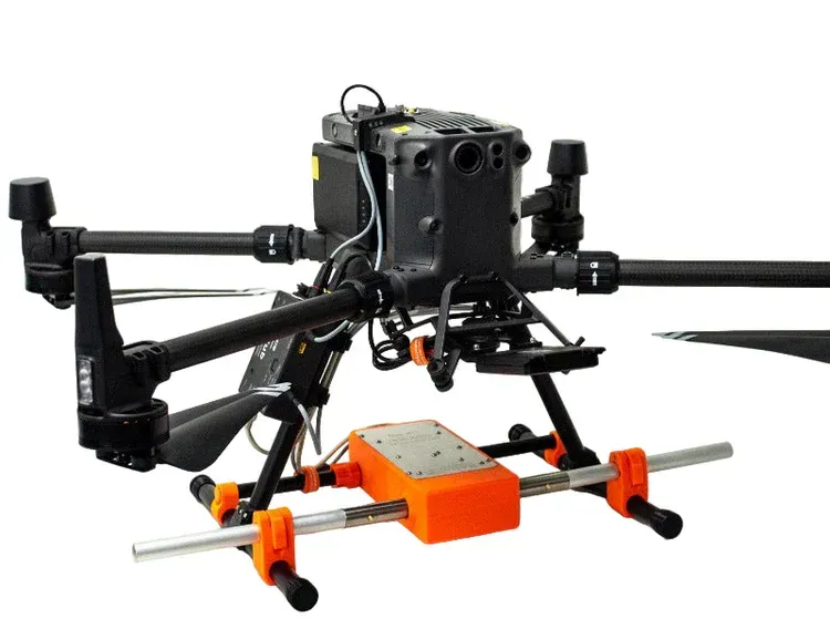 Front view of ZOND Aero LF drone payload