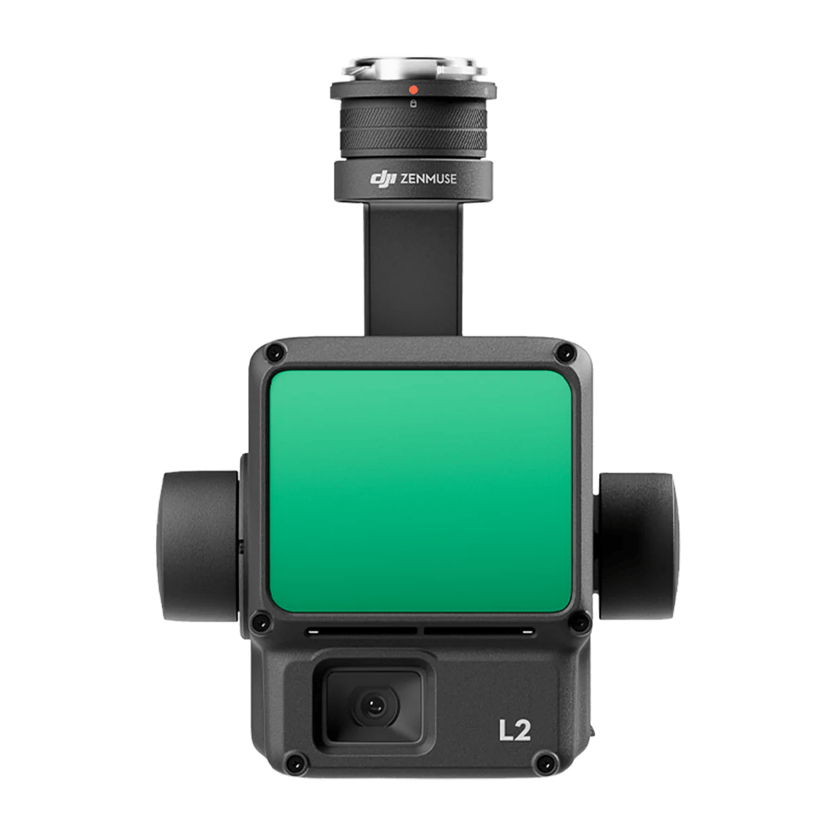 Front view of Zenmuse L2 payload