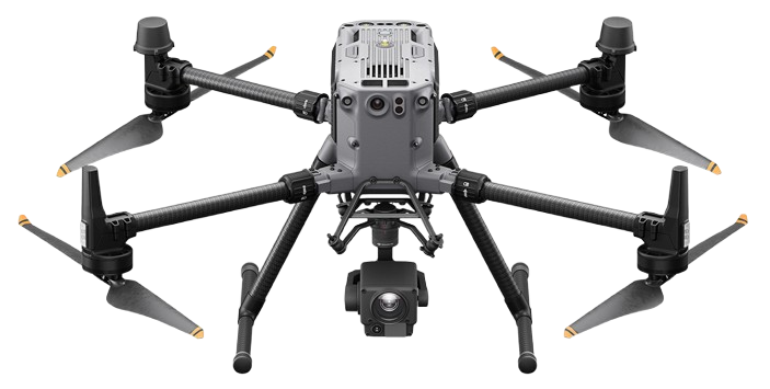 Front view of DJI Matrice 350 RTK drone
