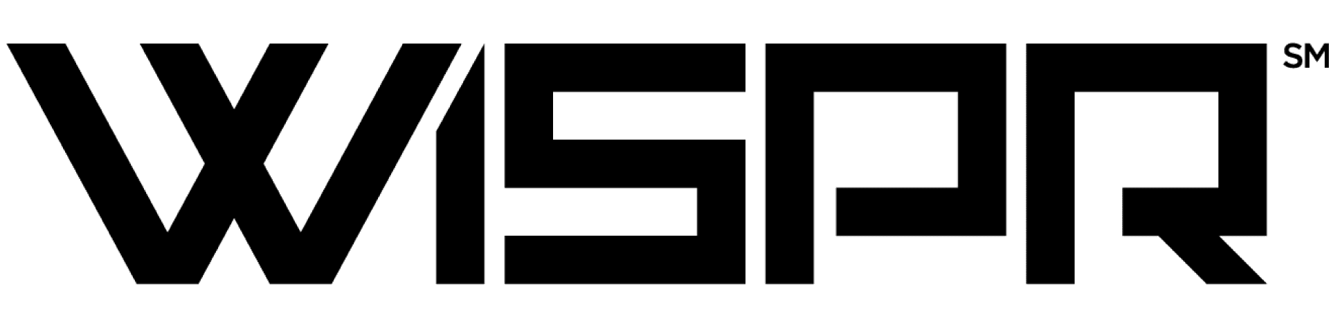Black WISPR logo