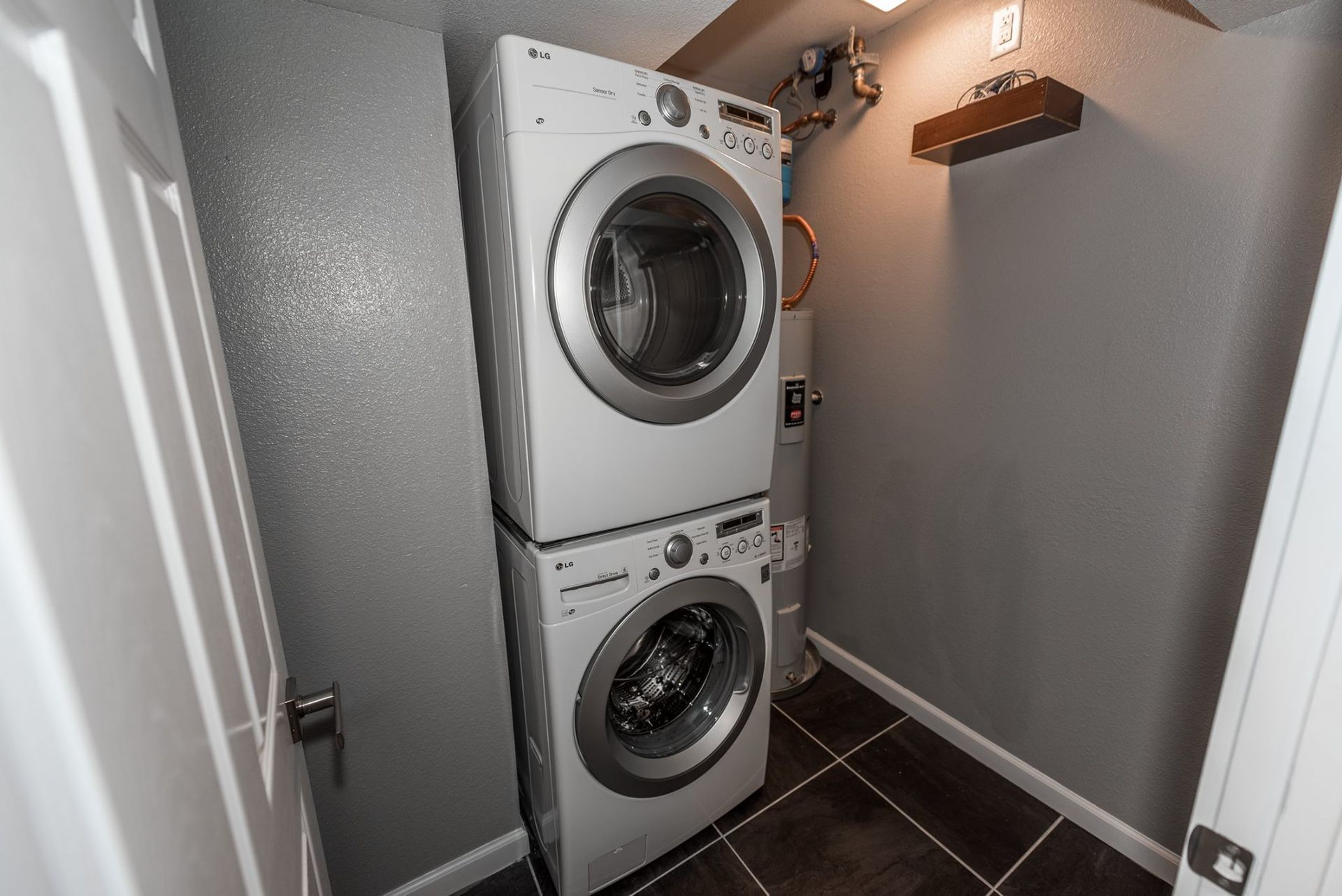 Washer and dryer