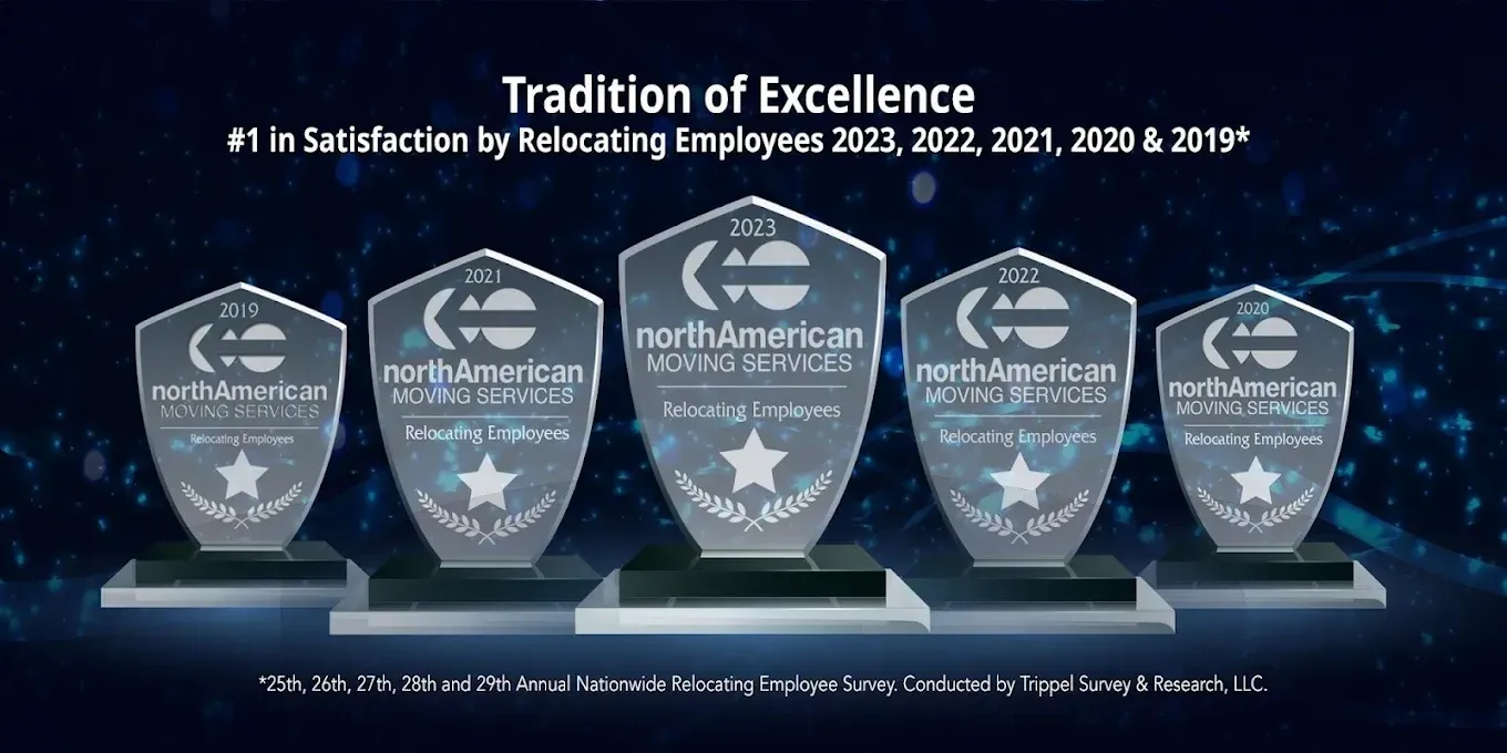 Five awards, 