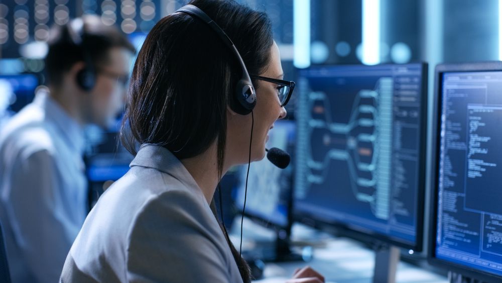 Operators Monitoring Data on Multiple Screens — Compago Technologies In Cambridge, TAS