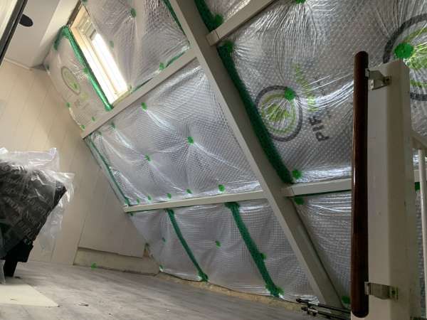Plafond isolatie