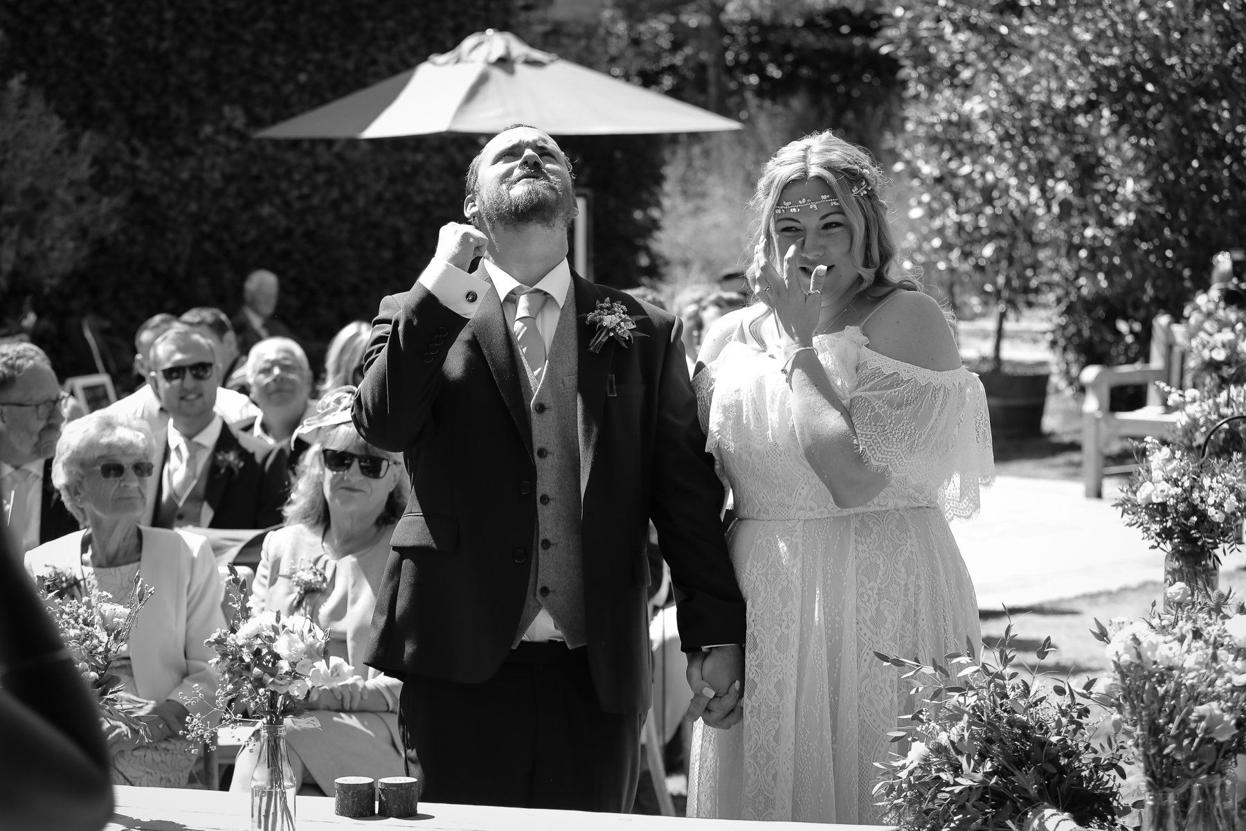wedding kiss