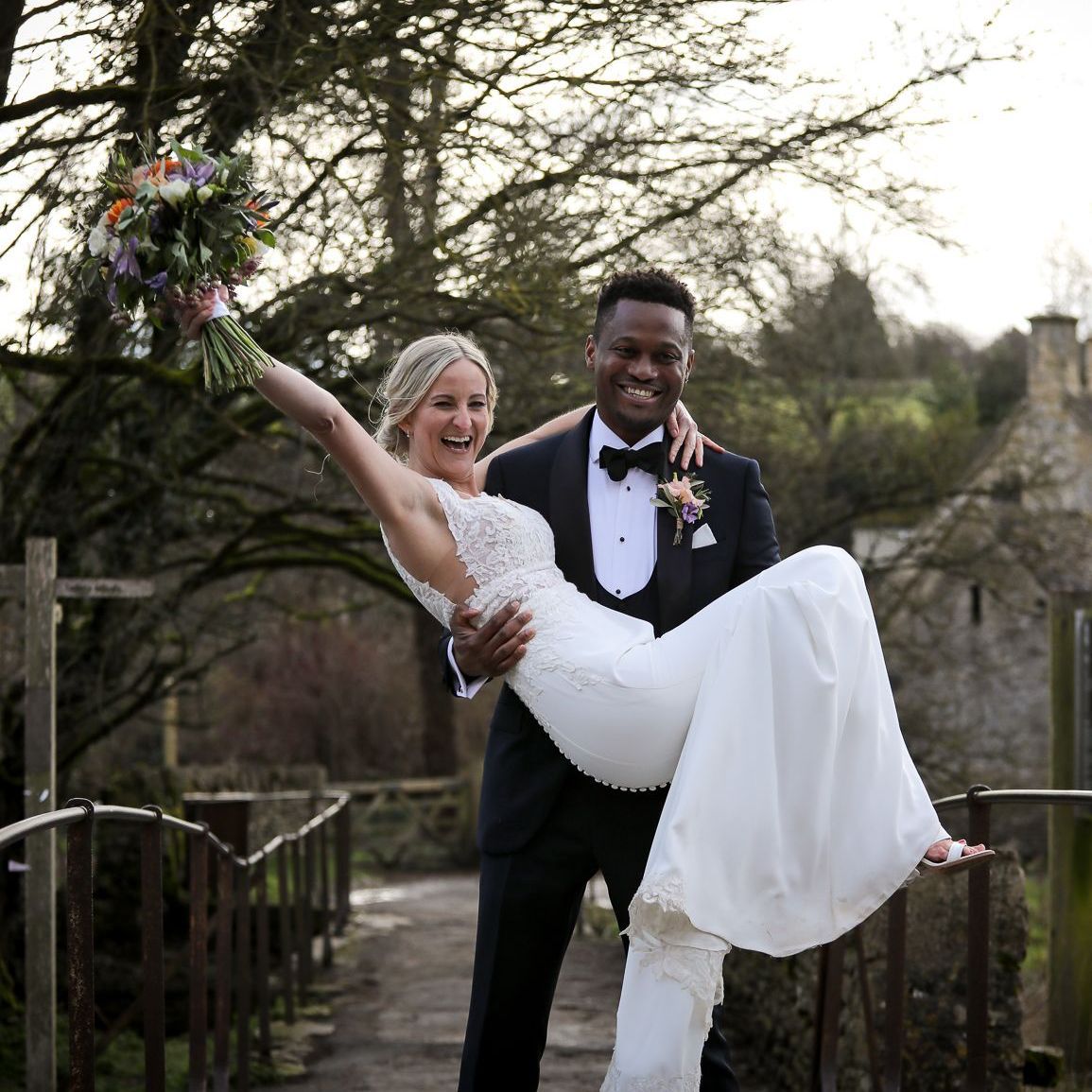 Manor House wedding photo