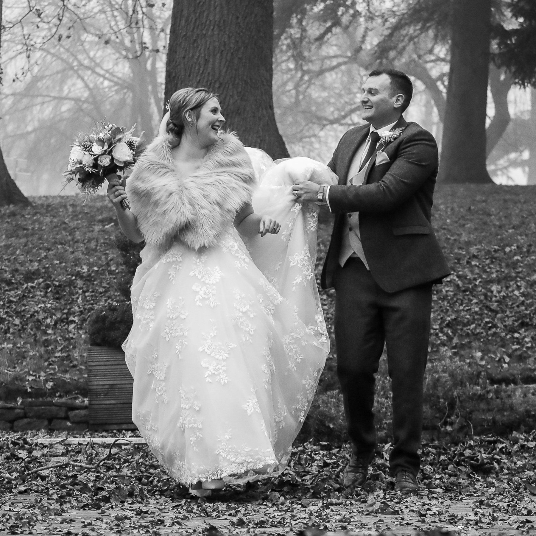 Manor House wedding photo