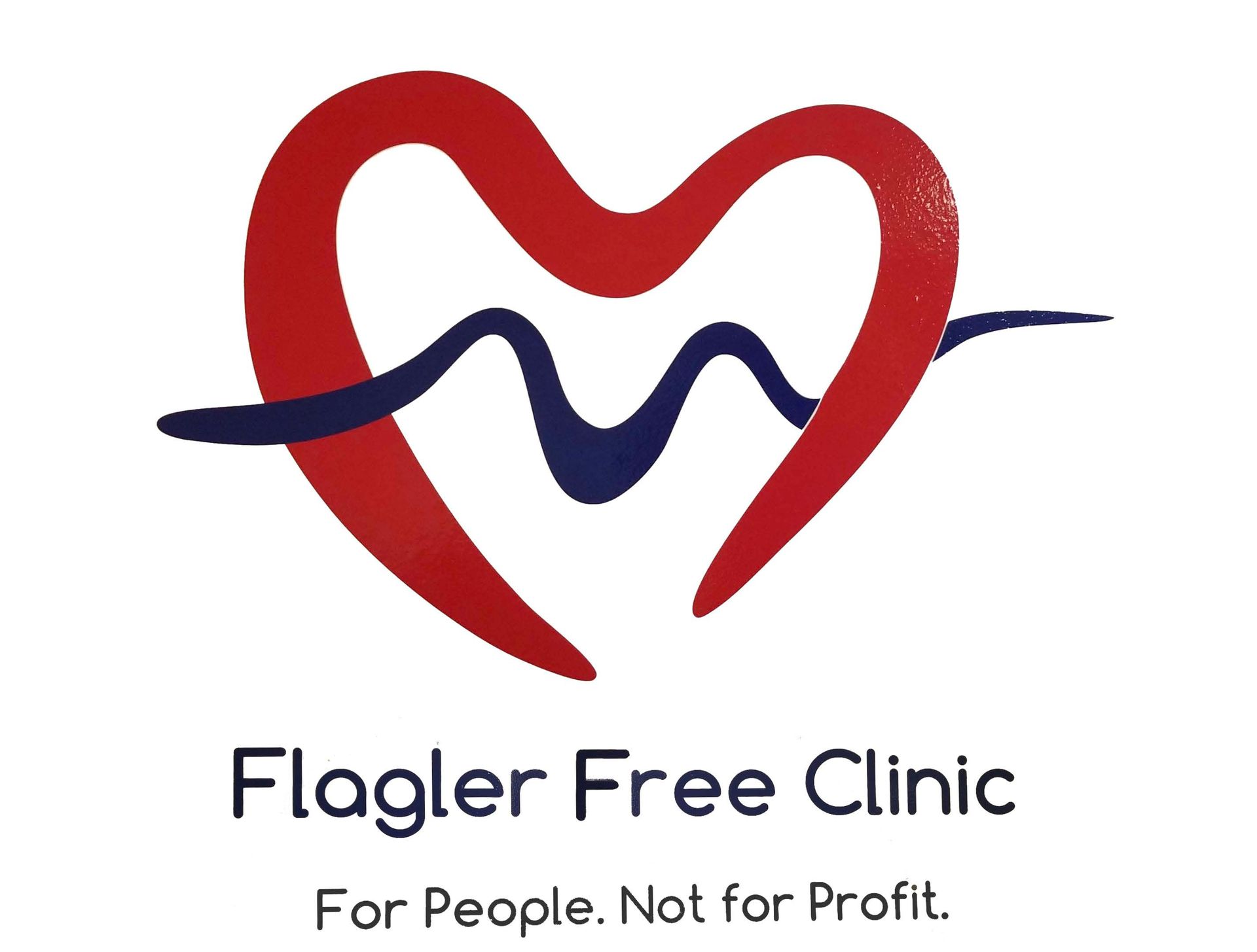 flagler free clinic 20 year anniversary logo