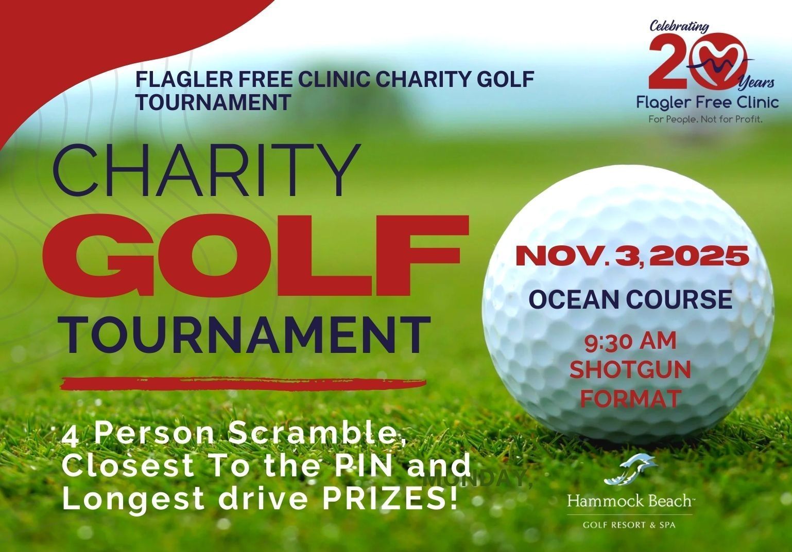 Charity Golf Tournament: Nov. 3, 2025