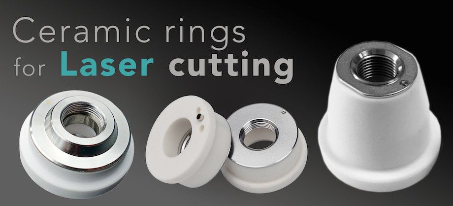 laser cutting spare parts ceramic rings laser