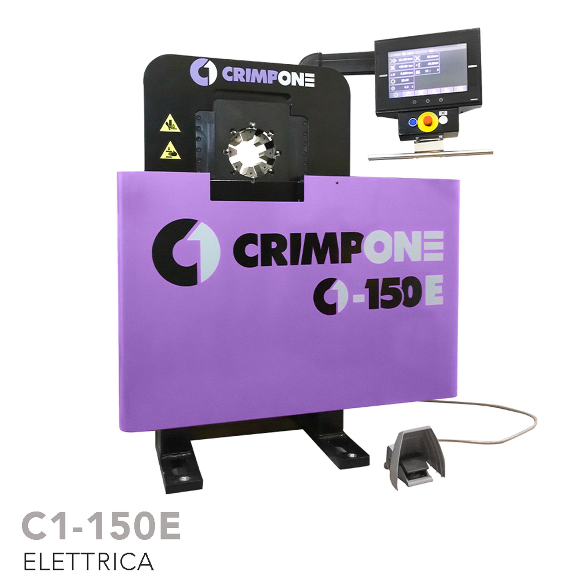 crimpatura tubi olio crimpatrice C1-150e