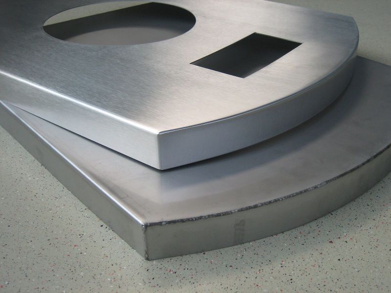 satinatura inox