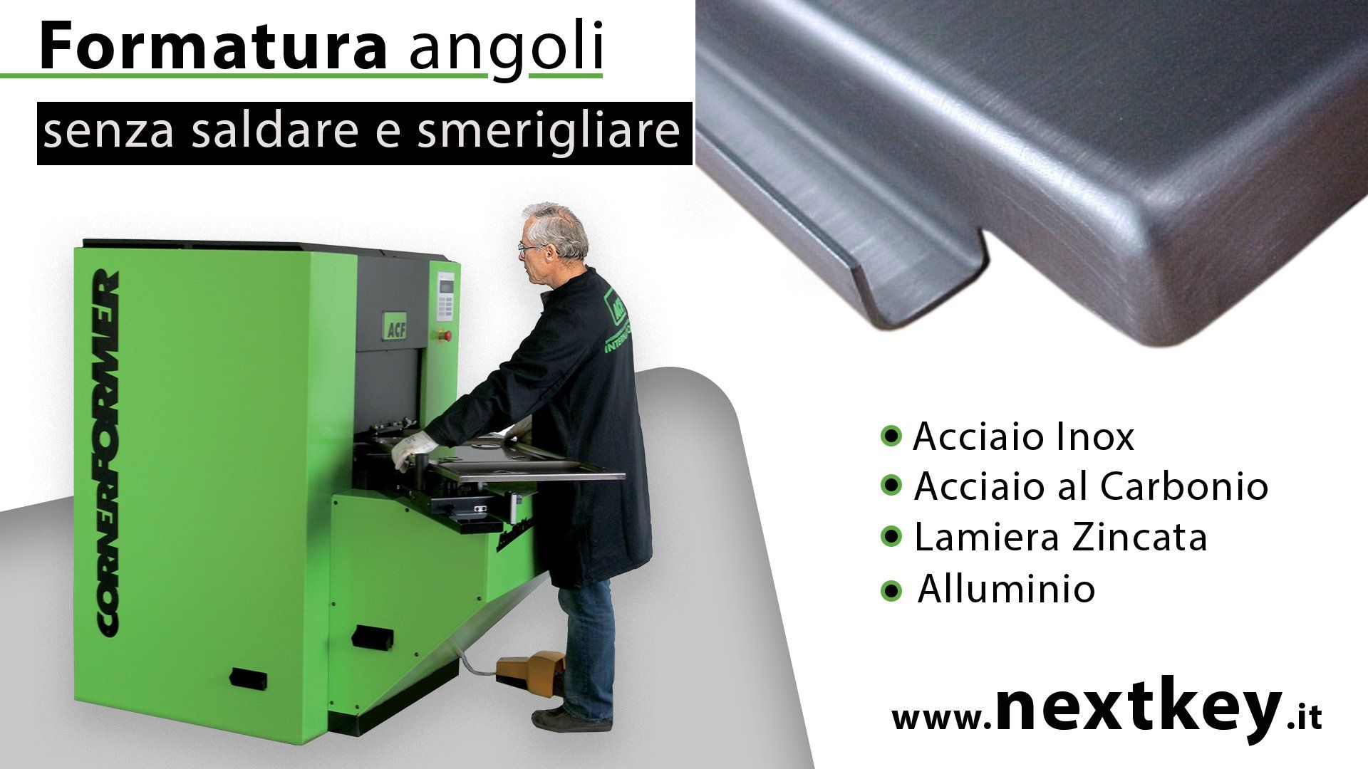 macchina formatura angoli