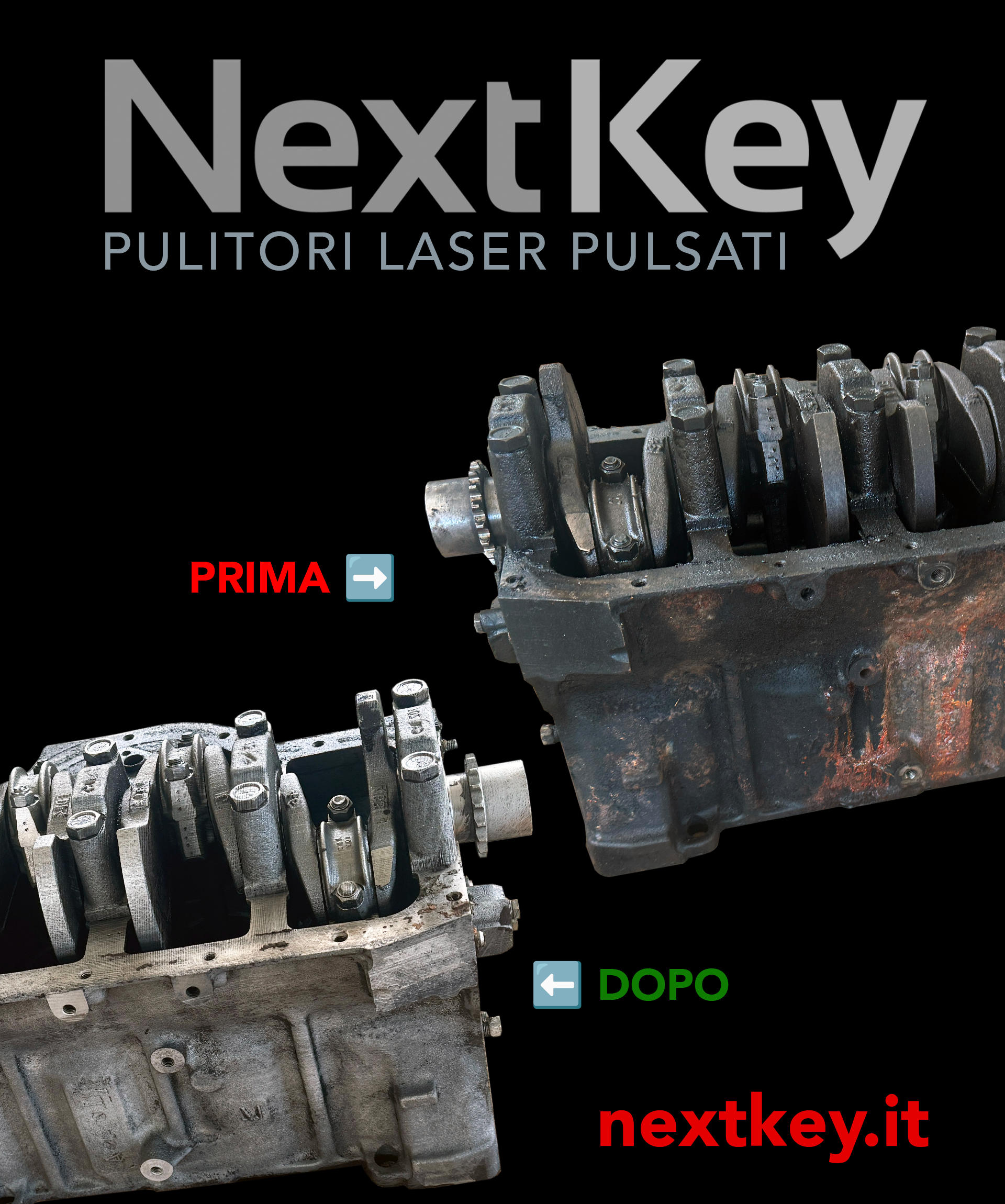 Tecnologie di pulitura laser Pulitore Laser pulsato