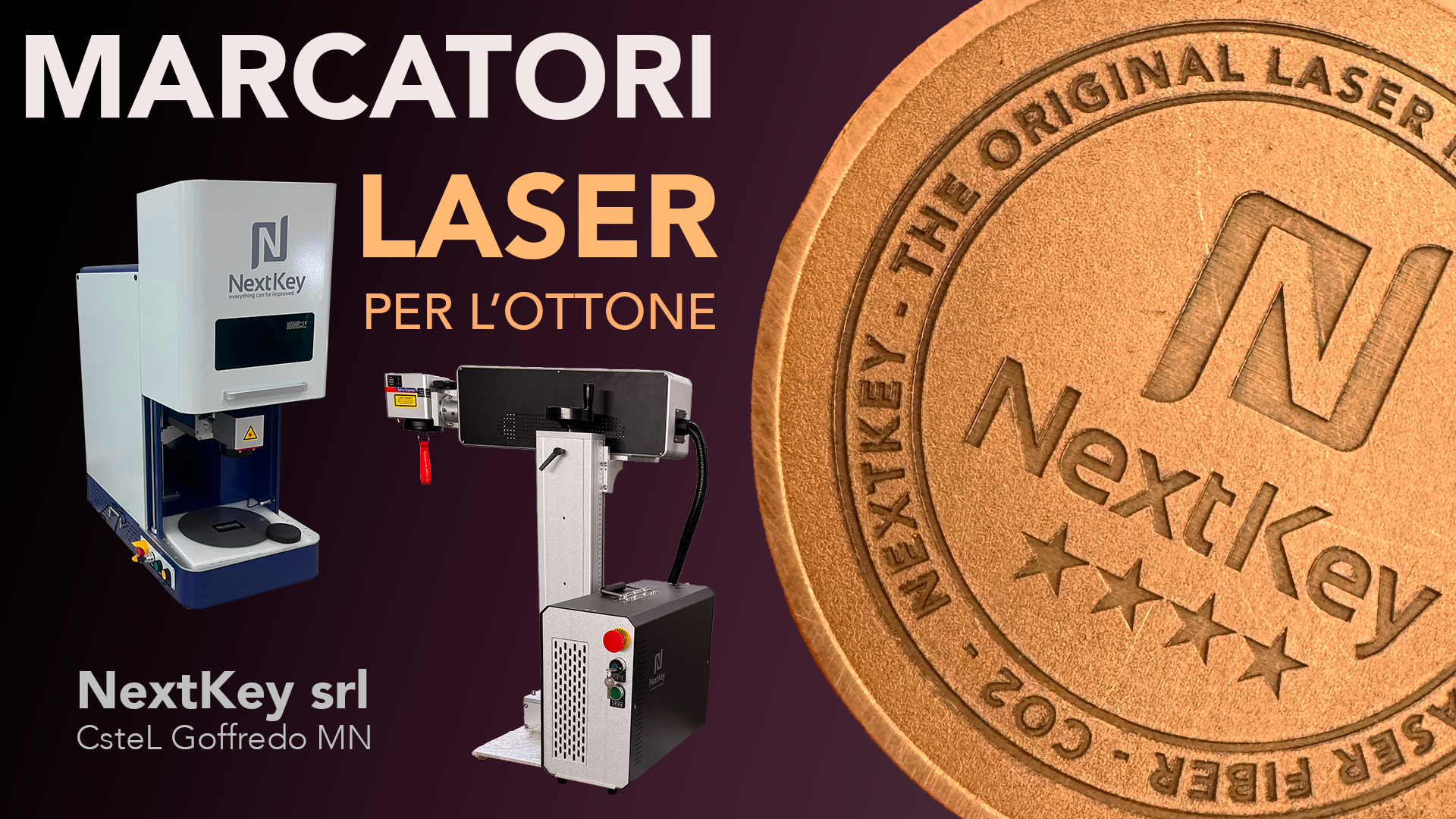 ottone marcatura laser