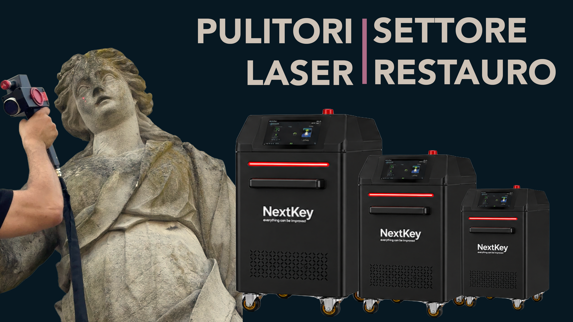 laser pulsati per il restauro