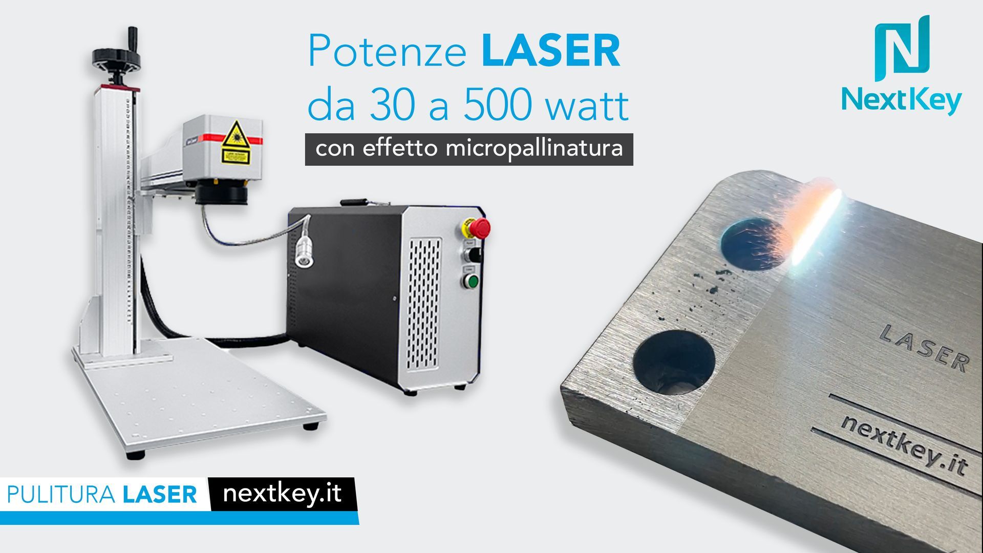 laser pulizia micropallinatura laser