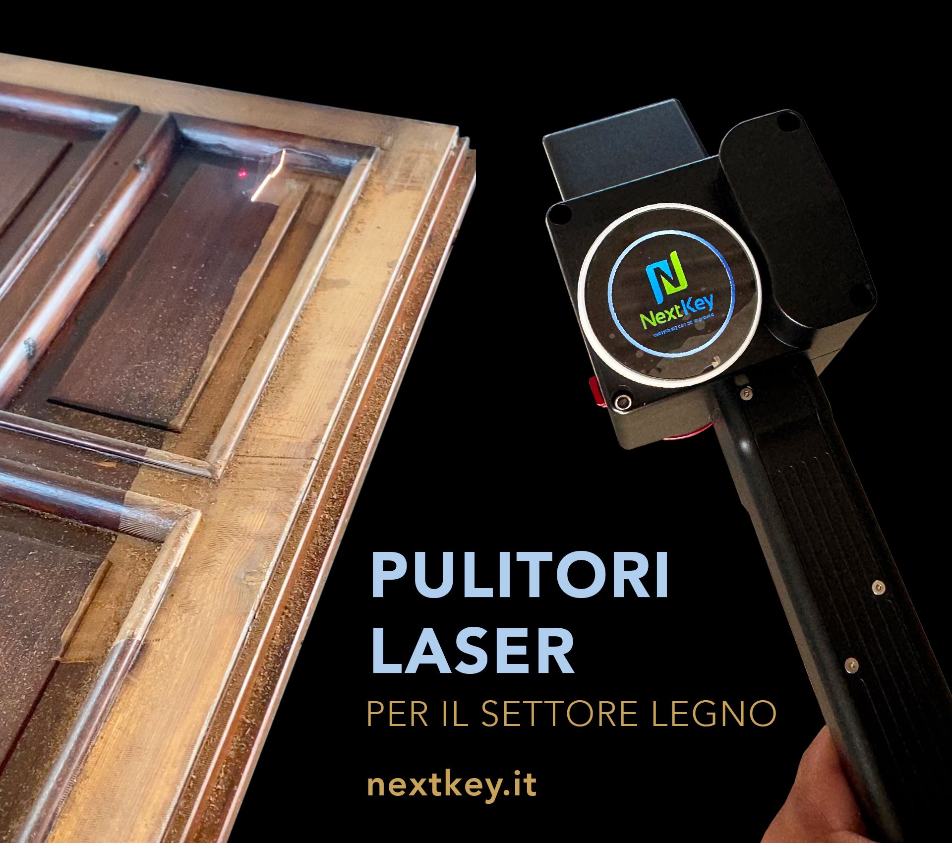 Pulizia laser legno Pulitori laser legno