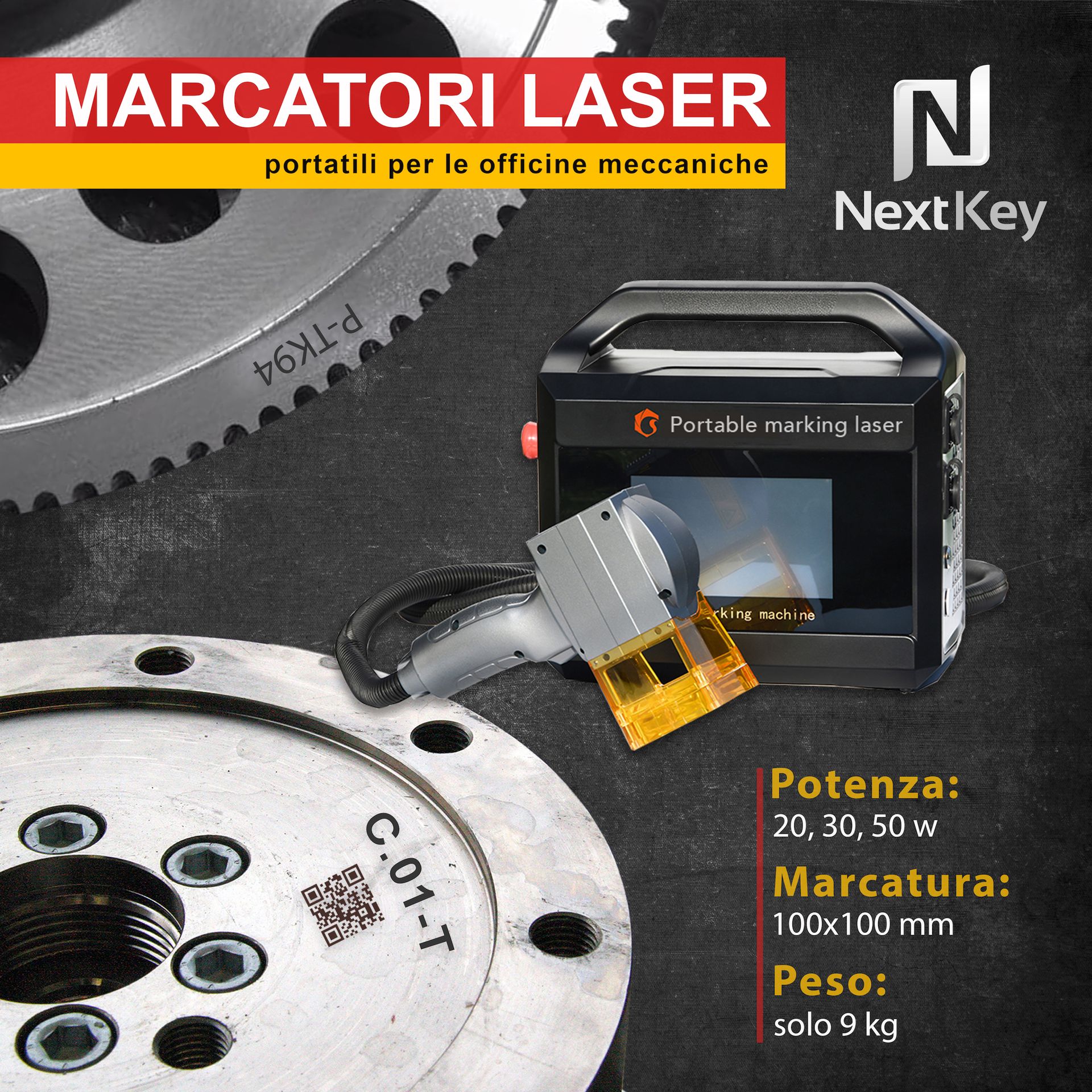 laser marcatura portatili