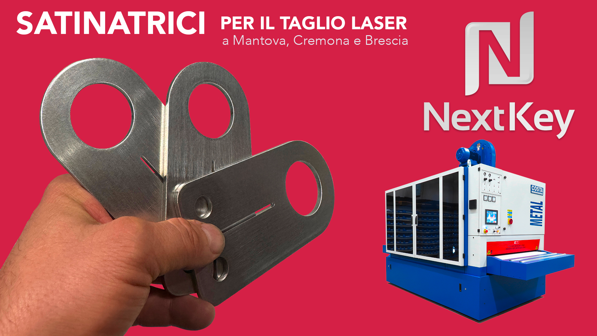 taglio laser e satinatrici