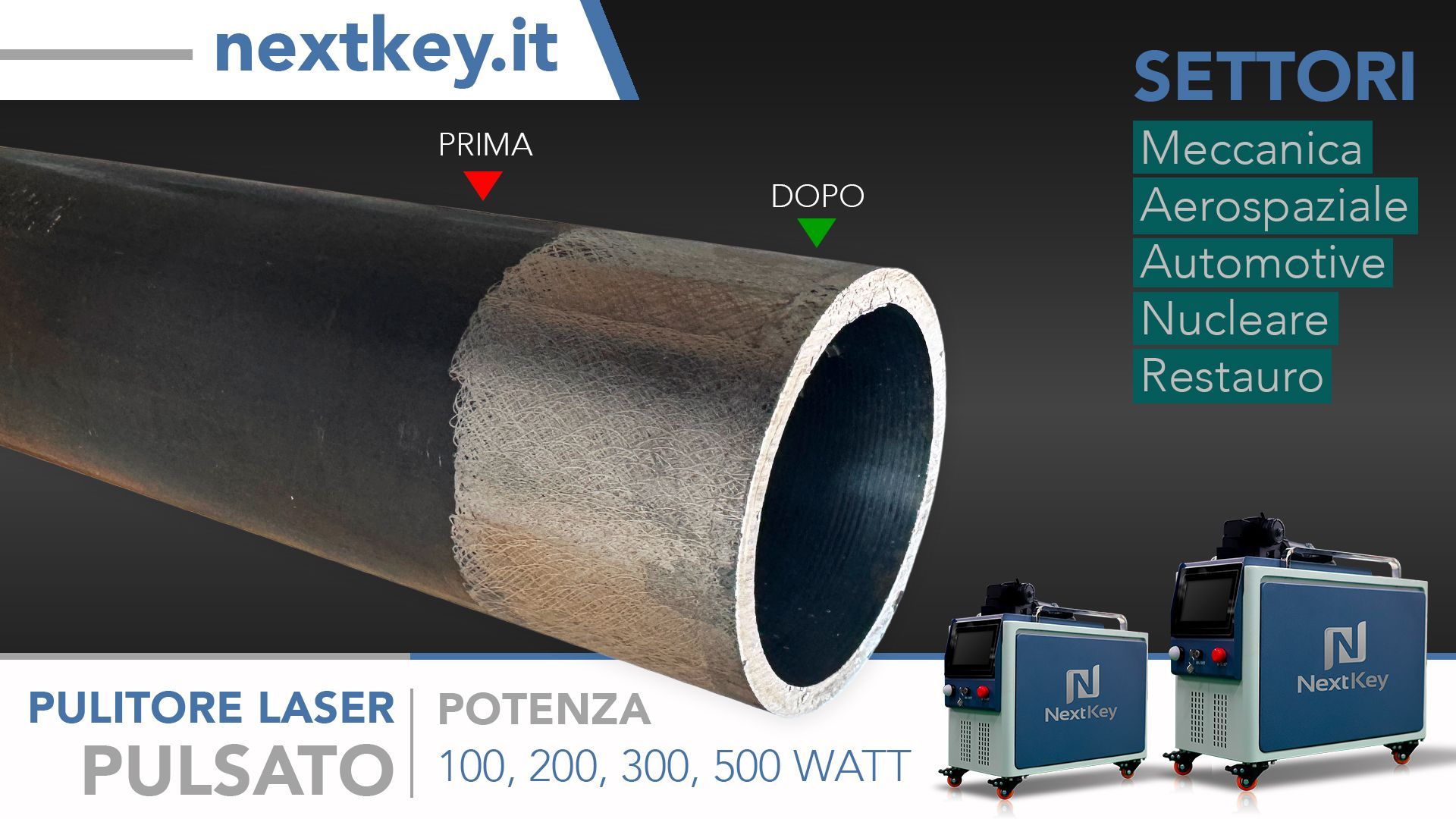 kaser tubi pulitori laser