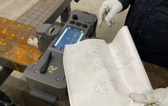 utensile foratura travi e tubolari
