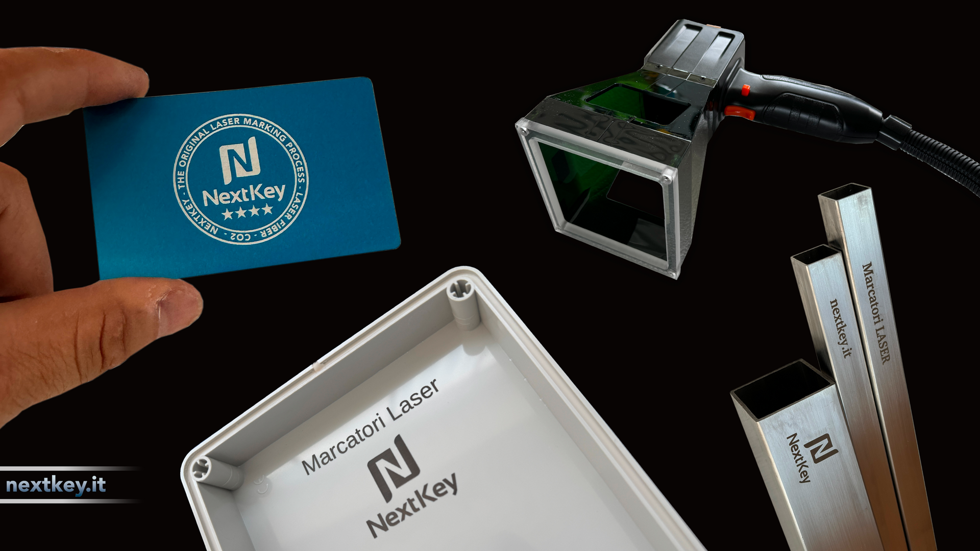 Marcatori laser portatili