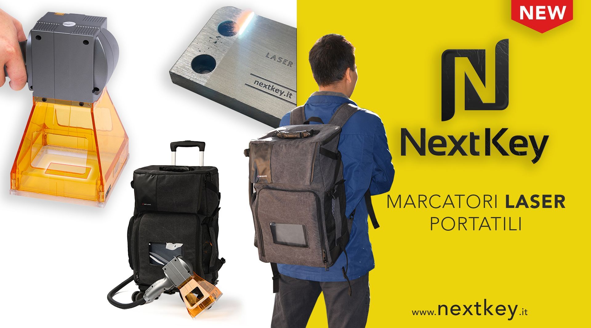 marcatori laser portatili