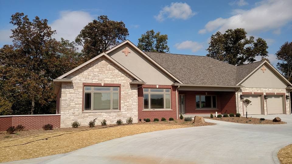 Large residential estate landscaping.