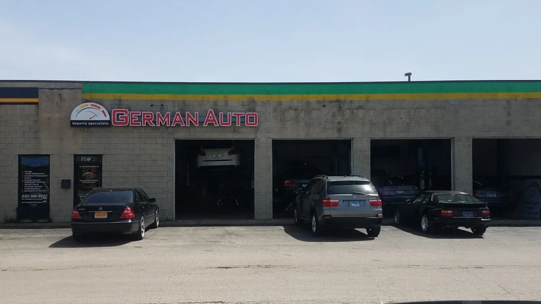 Front Of Auto Shop | German Auto, LLC