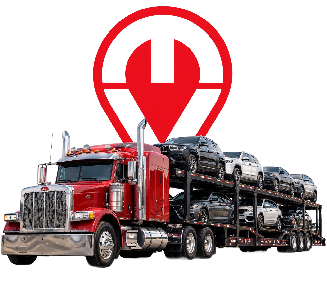 MoveVehicles.com logo with an open car carrier