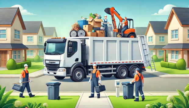 Professional junk haulers
