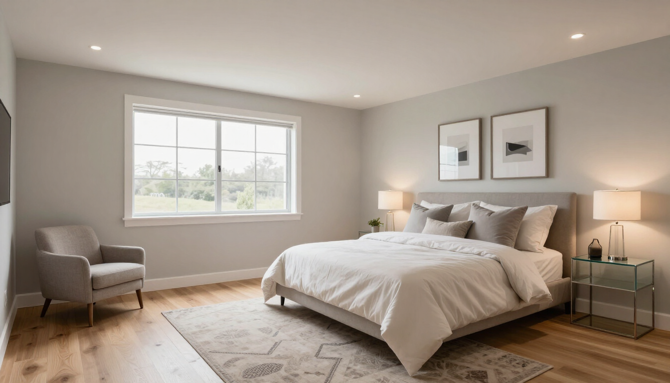 Finished Basement Guest Bedroom