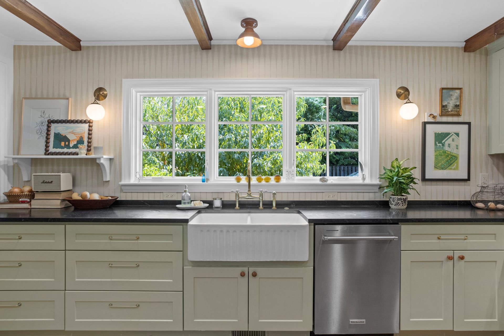 Traditional Farmhouse Kitchen Remodel in Greenville, SC by Nunley Custom Homes project photo 5