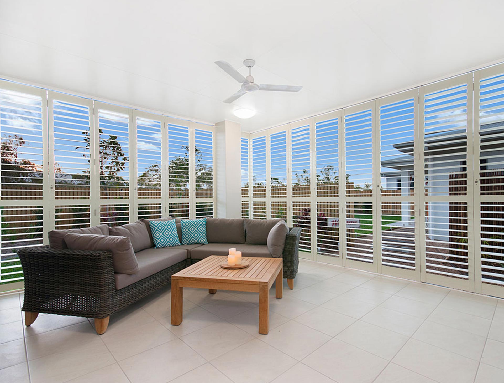 Outdoor Aluminium Shutters
