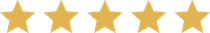 Five gold stars in a row.