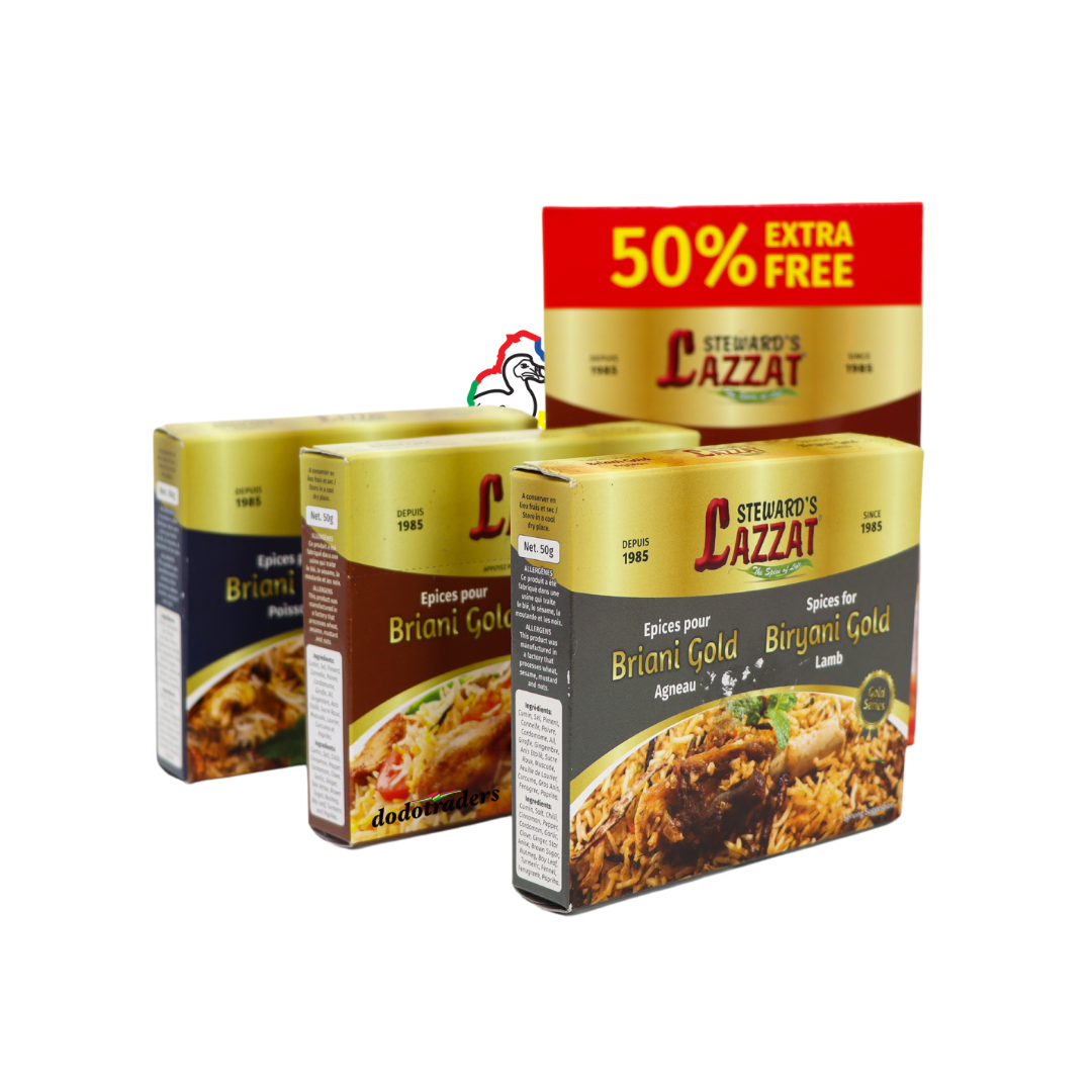 Lazzat Range of Spices