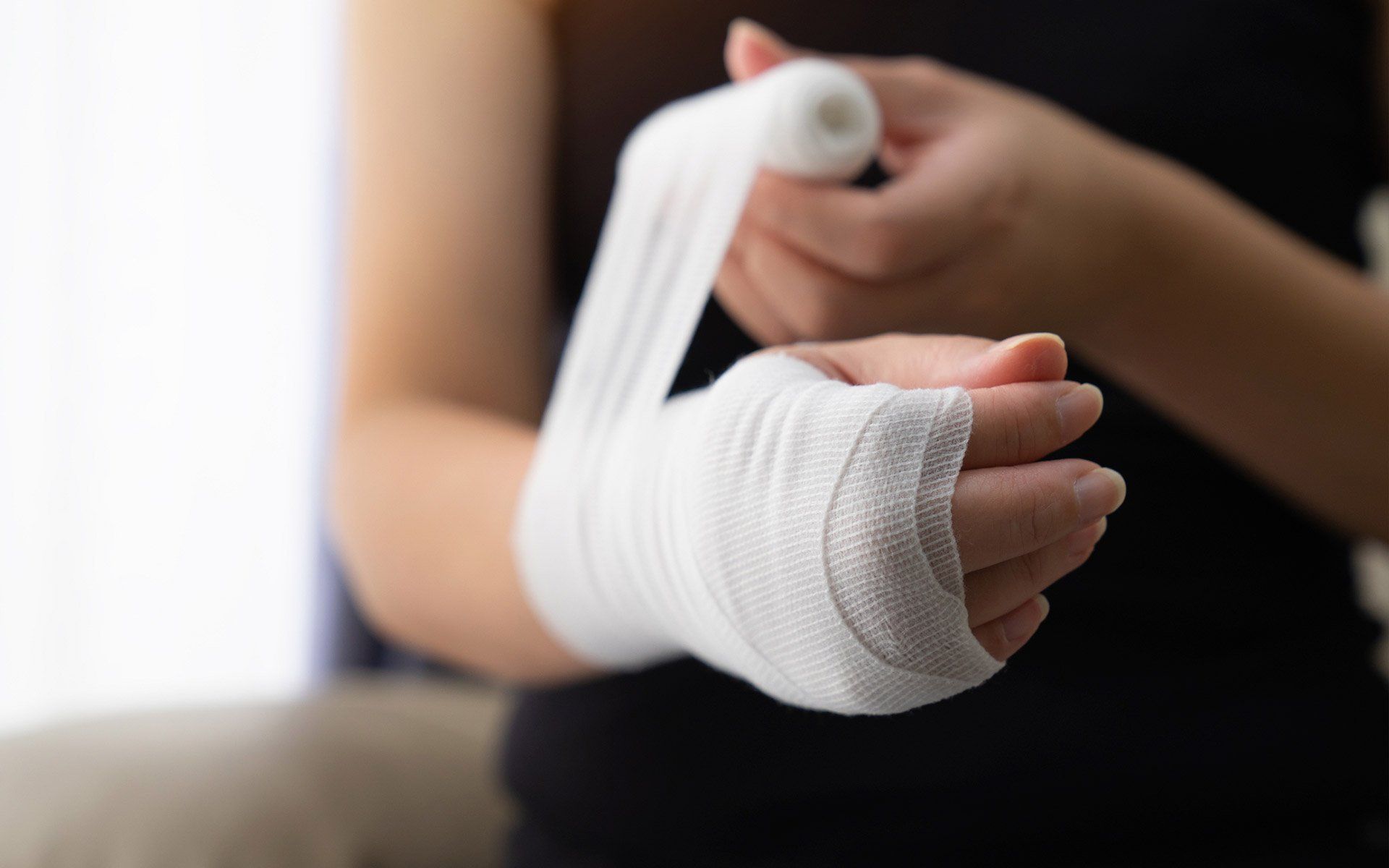 Injured Hand — Kokomo, IN — Davis & McDonald Law Firm
