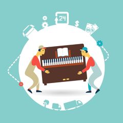 Moving Piano Service Charlotte NC