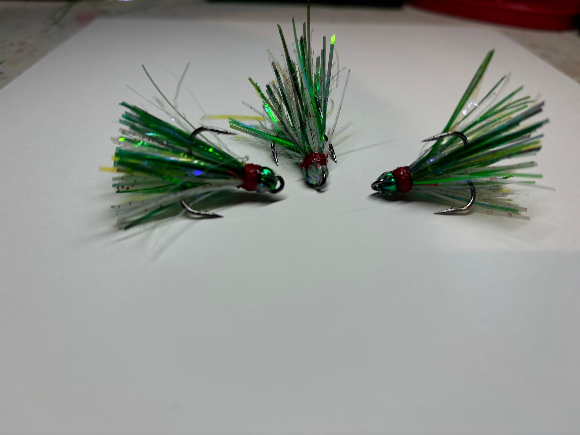 Green Kringle Coho Fly (Peanut/Slider)