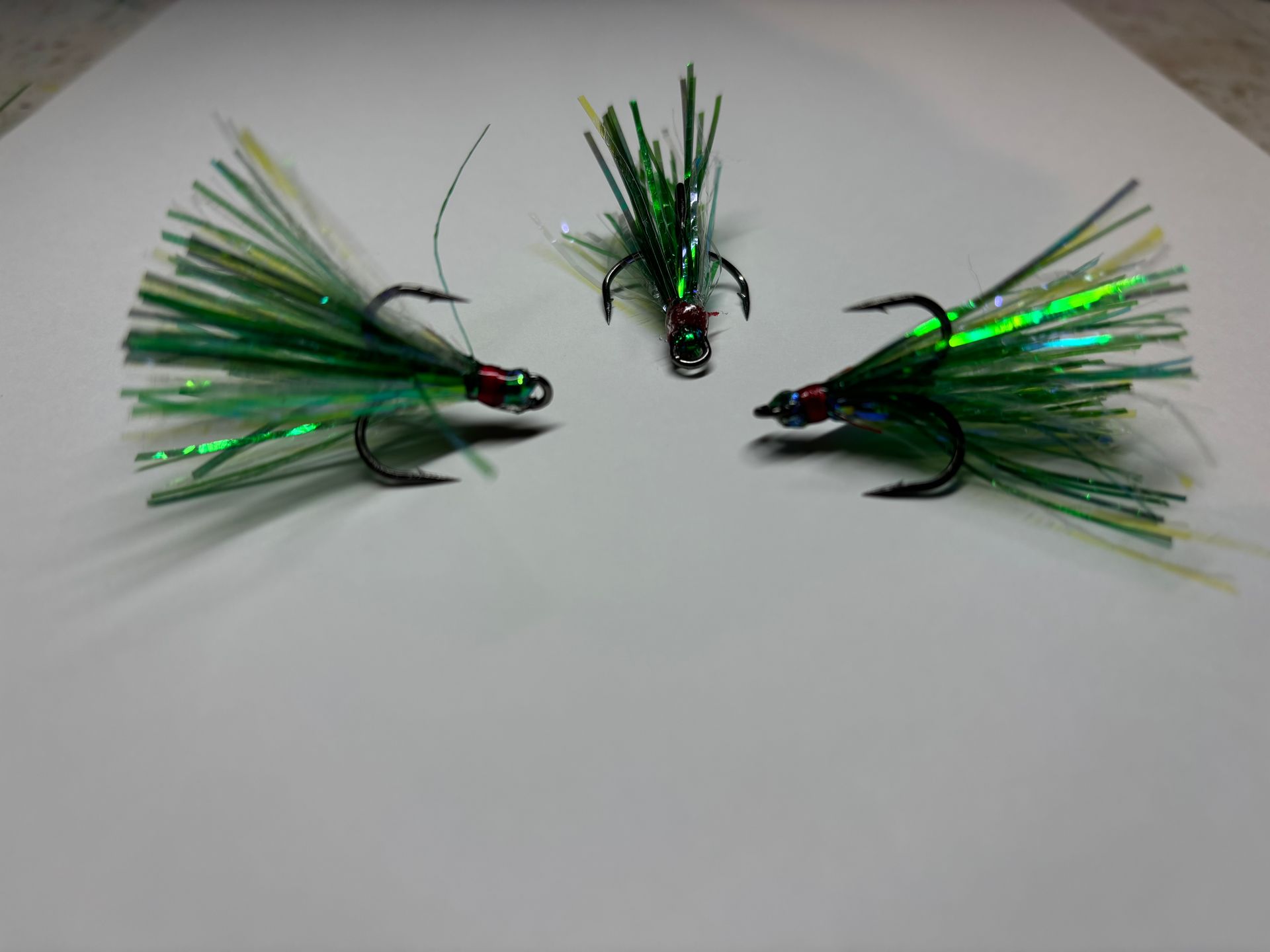 Green-LBB Coho Fly (Peanut/Slider)