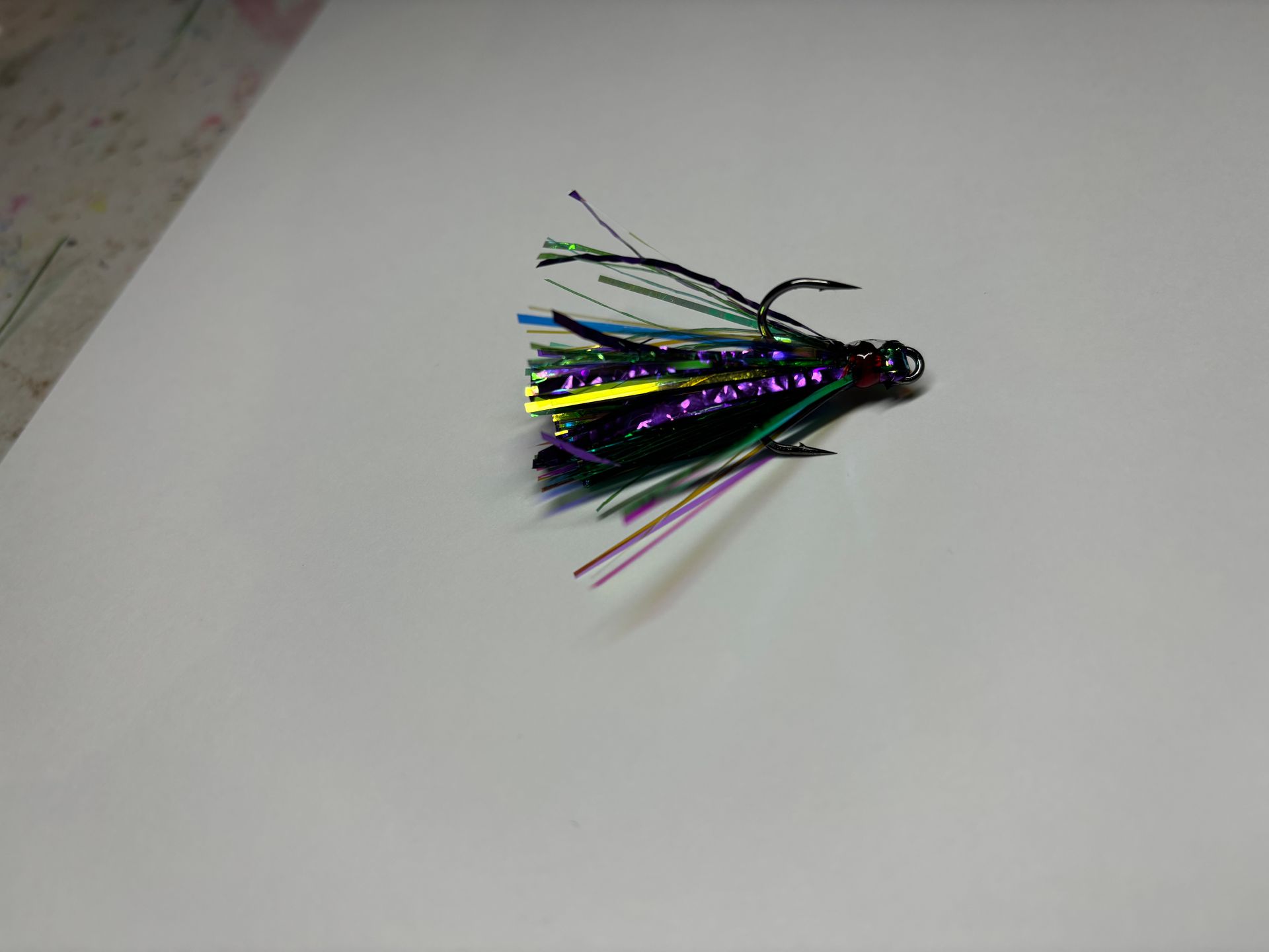 Mardi Graz Coho Fly (Peanut/Slider)
