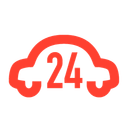 24 Hours Car Service Icon — Crystal Lake, IL — Whitey's Towing