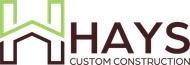 Logo with tree, water, and land elements, with