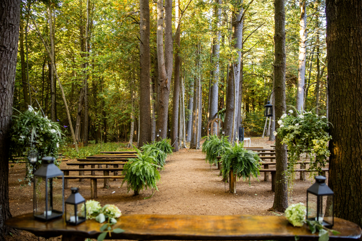 glamping at Whispering springs in Ontario