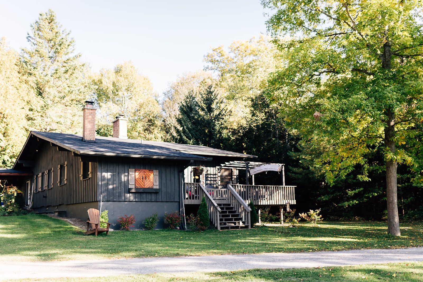The Chalet at Whispring Springs luxury glamping retreat near Toronto