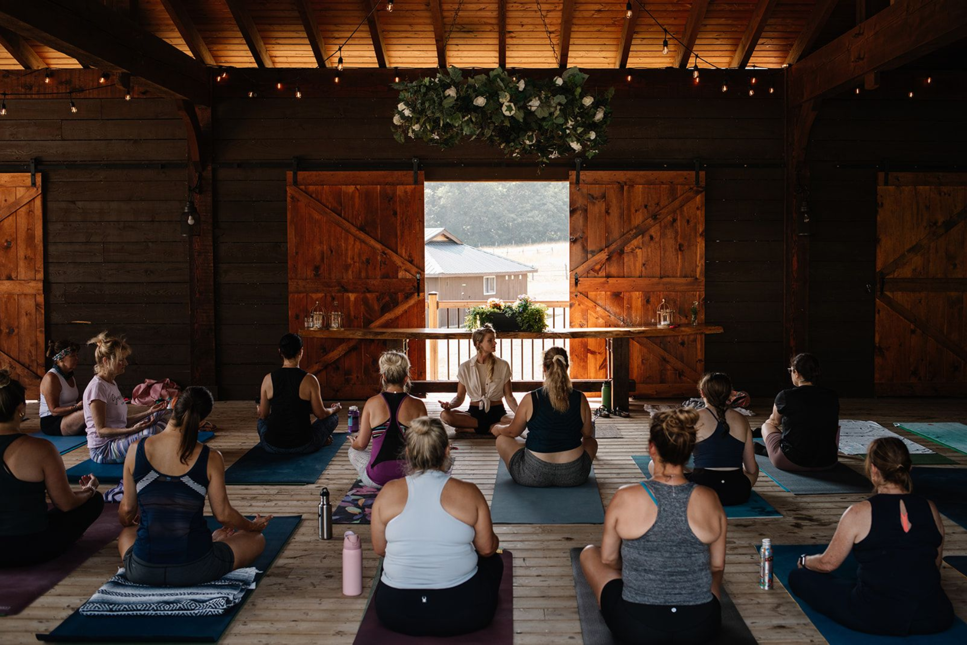 Yoga retreat at whispering springs in ontario
