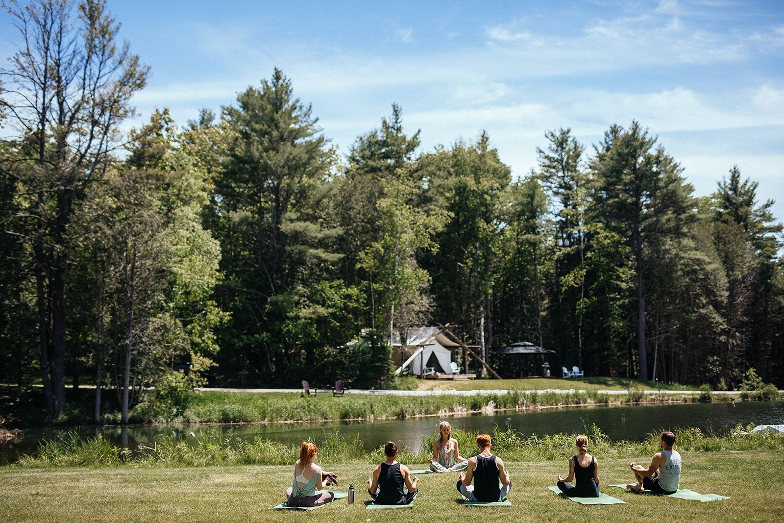 Yoga retreat whispering springs